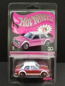 Hot Wheels RLC 1971 Datsun 510 Pink Club Exclusive Convention Druckguss LE 2018 - Bild 1 von 11