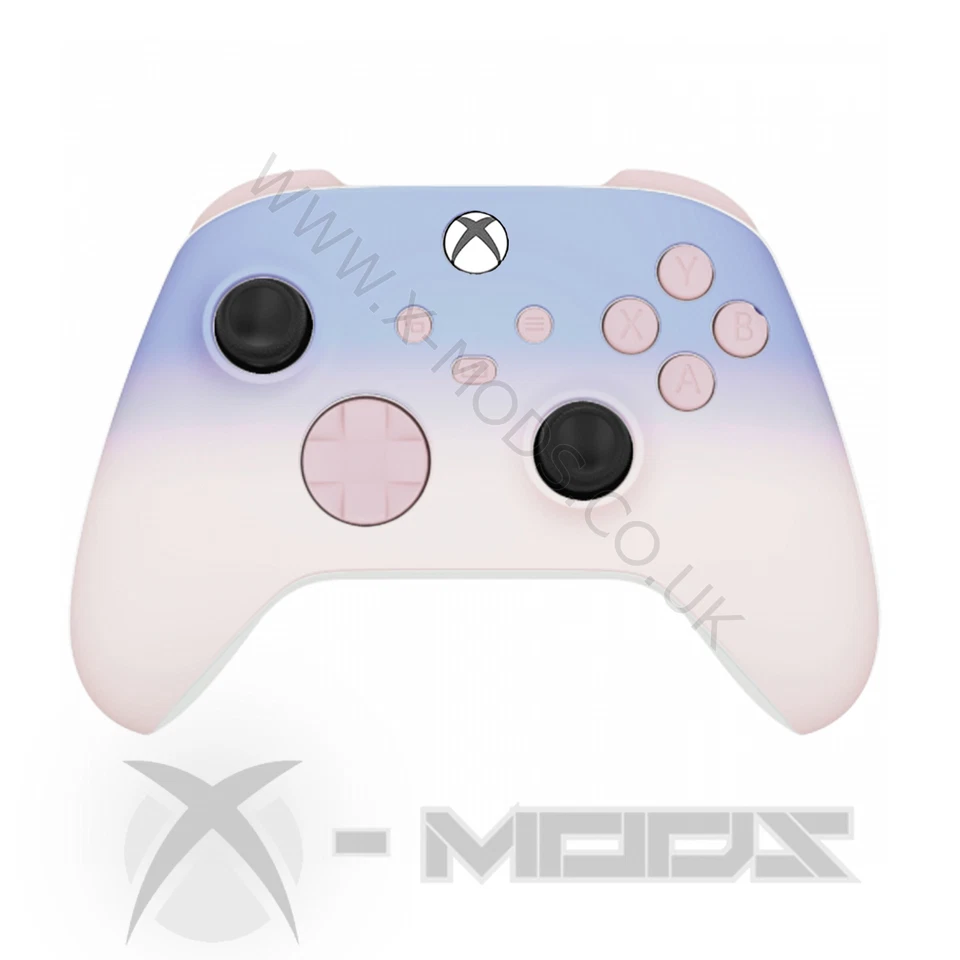 XBOX ONE SERIES CUSTOM CONTROLLER - VIOLET FADE - PINK KIT - Image 1 of 1