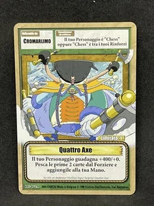 ONE PIECE TCG QUATTRO AXE RG-W24 COMUNE ITA NM - Picture 1 of 2