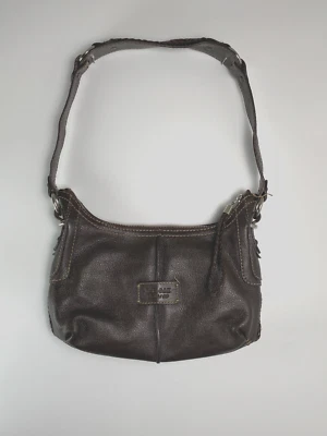 Bolso de hombro The Sak Pacific de cuero de vaca marrón Foto 1 de 4