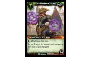 Dark Pharaoh Tekahn WOW Tomb of the Forgotton Uncommon LP x1 - TCG Card