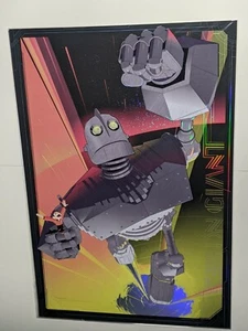 Craig Drake The Iron Giant FOIL Variant Print Poster - Picture 1 of 3