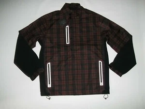 BOBBY JONES Performance X-H2O F/Z TARTAN PLAID GOLF JACKET Mens SMALL $225 NEW - Picture 1 of 5