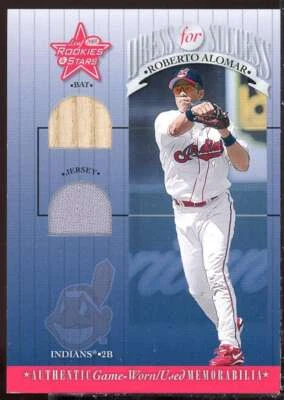 Roberto Alomar Card 2001 Leaf Rookies and Stars Dress for Success #DFS18 - Image 1 of 2