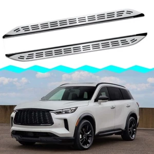 2PCS Side Step fits for Infiniti QX60 2022-2025 Running Board Nerfbars Aluminium - Picture 1 of 5