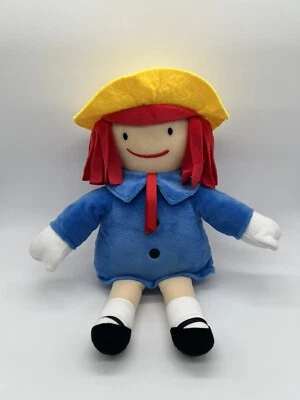 Kohl's Cares Madeline's Christmas English 13" Plush Doll Blue Dress Yellow hat - Image 1 of 4
