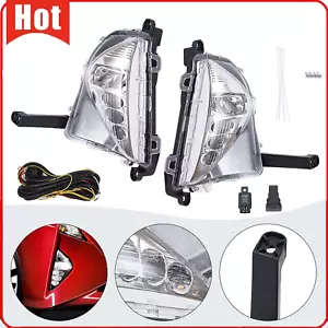 Par de luces antiniebla LED para parachoques delantero Fit Toyota Prius 2016 2017 2018 y señal de giro - Imagen 1 de 18