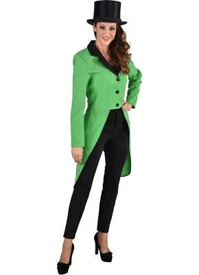 Tailcoat - Verde Irlandês - St Patrick, Feminino - Tamanhos 6 - 22 - Imagem 1 de 2