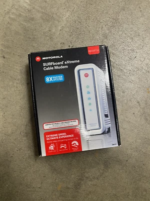 MOTOROLA SURFboard Extreme Cable Modem SB6141 DOCSIS 3.0 - Image 1 of 4