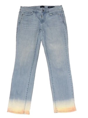 J Jill Denim Authentic Fit Slim Ankle 2 Jeans 5 pocket Blue Jeans 30x27 - Image 1 of 4