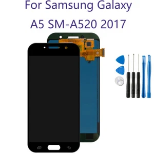 For Samsung Galaxy A5 2017 SM-A520 LCD Touch Screen Digitizer Replace Part Black - Picture 1 of 6