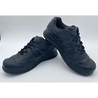New Balance Mw577 Size 12 Black Leather Lace Up Walking Comfort Shoe