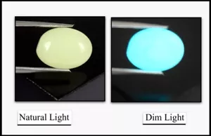 Natural Australian Color Changing Opal Oval Cabochon Gemstone Certified Ebay - Picture 1 of 124