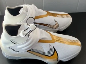 Botines de béisbol Nike Force Zoom Trout 7 Mid Metal para hombre talla 7 blancos CI3134-106 - Imagen 1 de 8