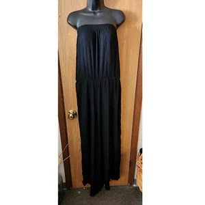 NWT ADRESSING WOMEN'S Strapless Elastic Bust & Waist XL Pencil Dress Black - Picture 1 of 11