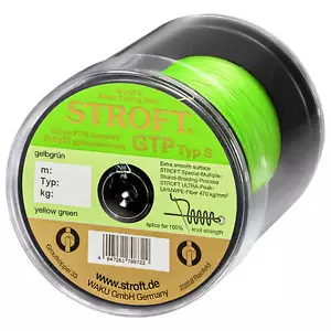 Cuerda STROFT GTP tipo S trenzada 500 m amarillo verde cuerda de pesca verde - Imagen 1 de 1