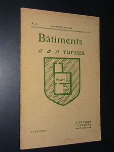 BÂTIMENTS RURAUX - BROCHURES LAROUSSE - Picture 1 of 1