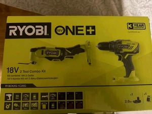 Ryobi ONE+ 18V 2 Tool Combo Kit R18CK2G-1C20G. - Bild 1 von 2