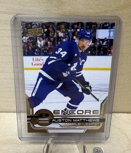 2024-25 Upper Deck #E-17 Auston Matthews Encore Gold - Bild 1 von 2