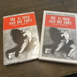 The Sound and the Fury William Faulkner facsimile of 1st ed FEL HC DJ Slipcase - Picture 1 of 8