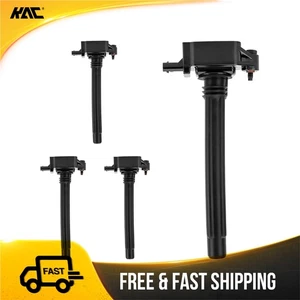 Set of 4 Ignition Coil For 2018-2022 Jeep Cherokee L4 2.4L UF751 68242286AA - Picture 1 of 14