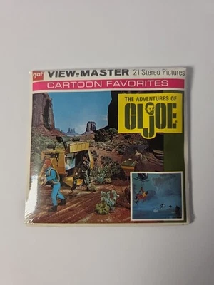 RARE SEALED Gaf B585 The Adventures of GI Joe view-master 3 Reels Cartoon Packet - Image 1 of 4
