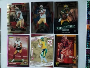 Trey Lance Rookie (6) Card Lot RC - Prizm Select Prestige #/149 Nice Lot - Picture 1 of 1