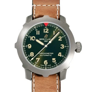 BREITLING Aviator 8 Super 8 B20 Automatic 46 EB2040101L1X1 green Dial Watch - Picture 1 of 5