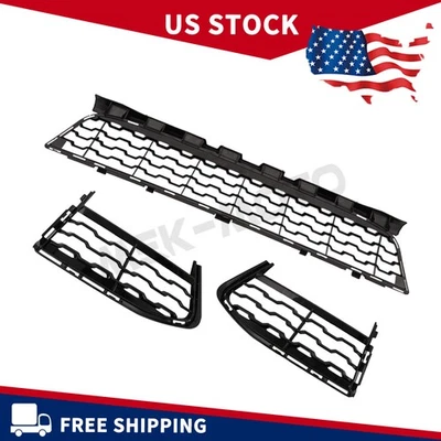 New Front Bumper Grille Trim Kit For 2016-2018 BMW 740i 750i 51118092159 - Image 1 of 4