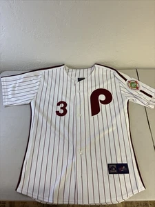 Camiseta deportiva blanca para hombre Bryce Harper 1984 Philadelphia Phillies Cooperstown - Imagen 1 de 5