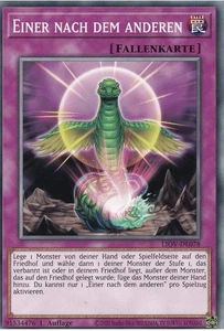 Yu-Gi-Oh LIOV-DE078 Einer Nach Dem Anderen 1 Aufl. Common NM - Bild 1 von 1