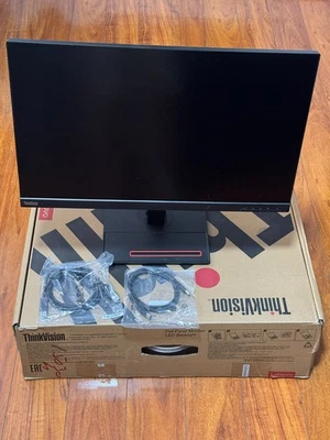 Excellent Lenovo ThinkVision P27u-20  27 inch UHD 4K Monitor Thuderbolt 4 ports - Image 1 of 4