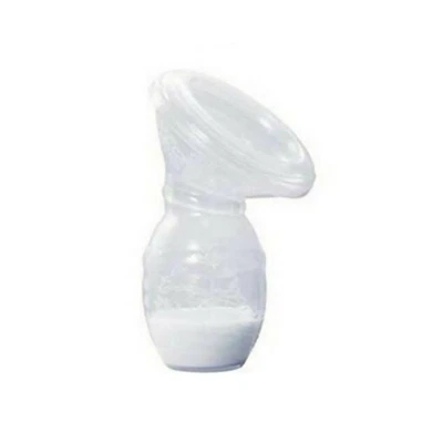 Manual Nursing Strong Suction Food Grade Silicone Breast Pump Breast Milk Saver - Image 1 of 4