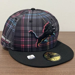 New Era Detroit Lions 59FIFTY 2024 Crucial Catch Fitted NFL Hat Cap Size 7 1/2 - Picture 1 of 6