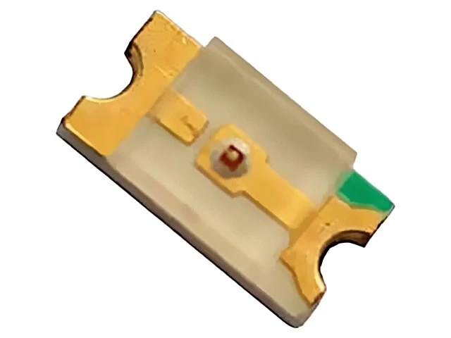 5X QBLP650-IB LED bleu SMD 1206 40-125mcd 2,8-3,7VDC 2x1,6x1,1mm 140° 20mA QT-Br - Photo 1/1