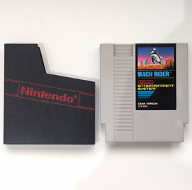 Nintendo Mach Rider Asian Version Racing Nintendo NES Game Cartridge Not Tested