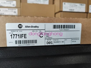 New Sealed ALLEN BRADLEY 1771IFE SER C PLC-5 Analog Input Module 1771-IFE PLC - Picture 1 of 1