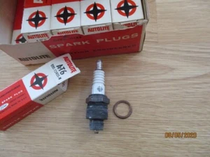 6 NOS Vintage Autolite STAR AT6 Transport Spark Plugs IHC GMC Truck 6 cyl - Picture 1 of 4