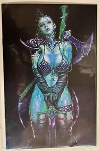 RED SONJA EMPIRE DAMNED 1 KYU YONG ULTRAVIOLET VIRGIN VARIANT NM 2024 UV - Picture 1 of 2