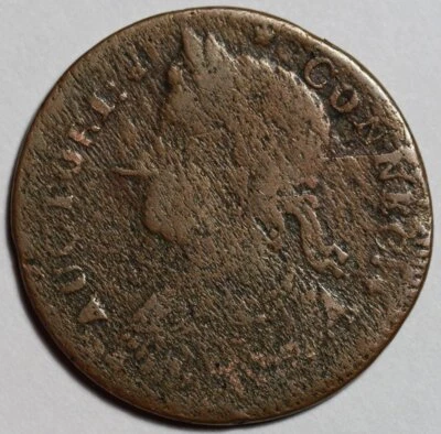 1787 Connecticut Colonial Copper, Draped Bust Left - Image 1 of 4