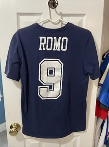 Tony Romo Dallas Cowboys Nike Men’s Blue Shirt Size Medium - Picture 1 of 2