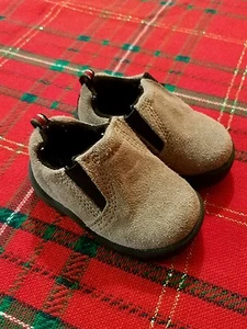 Toddler Slip on Shoes Size 2 Genuine Kids Boys Christmas Outfit Wear Nice - Picture 1 of 6