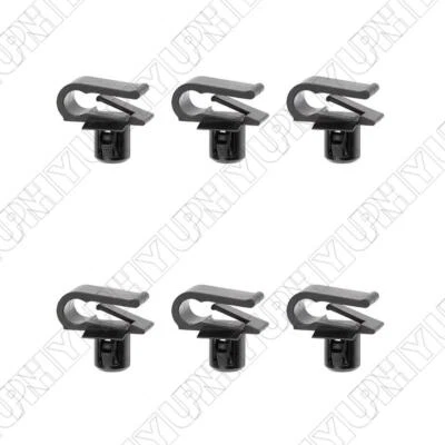 6 piezas clips de sujeción de rejilla de parachoques delantero de coche 0029885181 para Mercedes Benz Foto 1 de 4