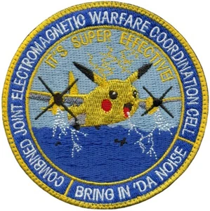 USAF 41st ELECTRONIC COMBAT SQUADRON COMBINED JOINT ELEKTROMAGNETIC WARF PATCH - Bild 1 von 1