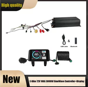 E-Bike Sabvoton SineWave Controller 72V 100A 3000W Controller +UKC1 Display Kits - Bild 1 von 10