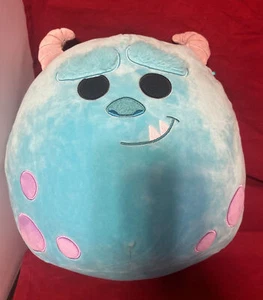 Squishmallow Disney Sulley 14” Plush Monsters Inc Pixar Stuffed Animal Kids Toys - Picture 1 of 9