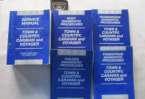 2002 CHRYSLER TOWN AND COUNTRY, CARAVAN AND VOYAGER DIAGNOSTIC PROCEDURE SET - Picture 1 of 13