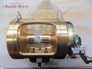 Carrete de agua salada Shimano Tiagra 50WLRS de dos velocidades de arrastre de palanca de Japón - Imagen 1 de 7