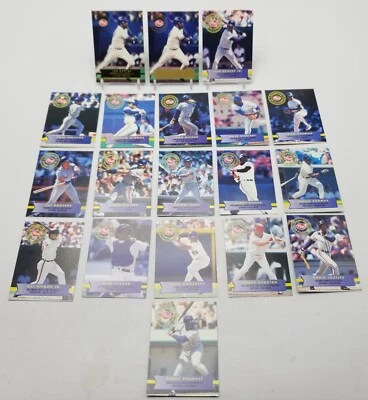 Juego de 18 tarjetas de béisbol Post CANADÁ Champion Series 1994 (incl. variante Joe Carter) Foto 1 de 4