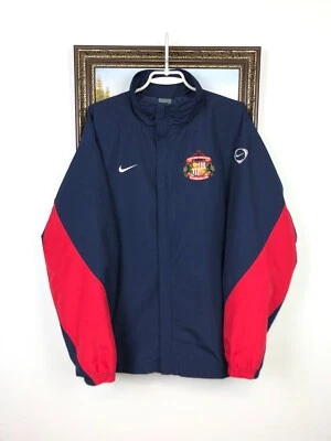 Vintage Nike Sunderland Football Jacket Soccer Track Top Train Windbreaker Sz L - Image 1 of 4